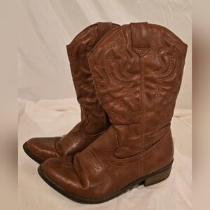 Faded Glory Tan Heeled Boots